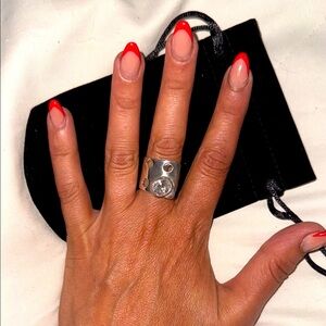 Silver Statement Ring from the Silver Room Chicago